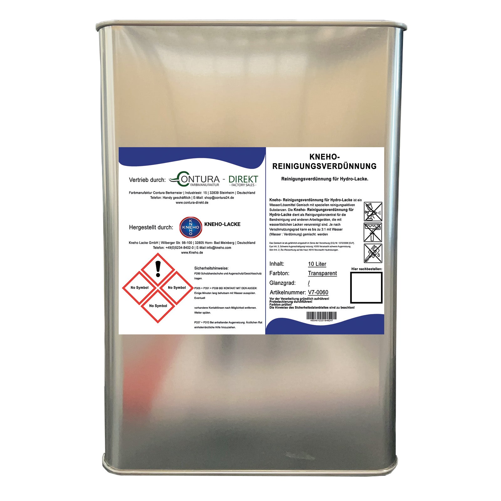 KNEHO REINIGUNGSVERDÜNNUNG FÜR HYDRO – LACKE - Kneho Shop by Contura